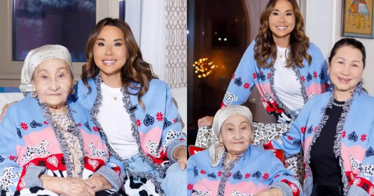  «Өмірімде тағы бір ана пайда болғанына бақыттымын»: Динара Сәтжан енесі туралы 