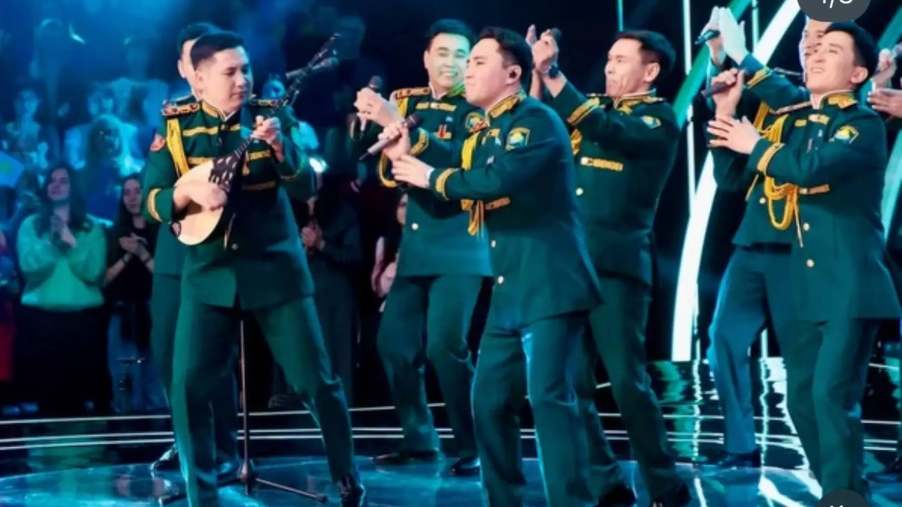 Қазақстан Ұлттық гвардиясының хоры ресейлік шоуда төрешілерді таң қалдырды (ВИДЕО) 