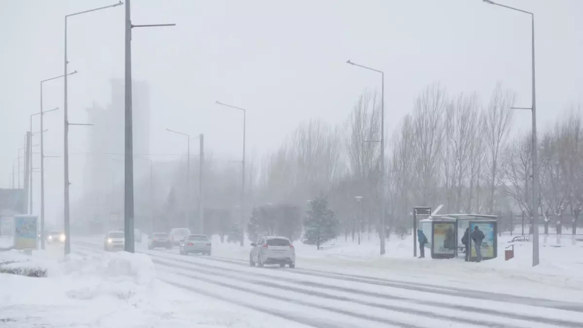 Қар, боран, тұман: 22 ақпанда қолайсыз ауа райы күтіледі