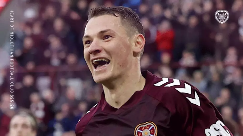 Первый гол Ислама Чеснокова за "Хартс" стал победным (ВИДЕО)