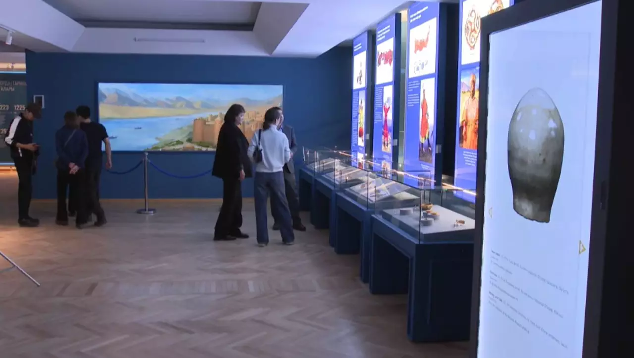 Алматыдағы Ұлттық орталық музейде «Алтын Орда» жаңа көрме залы ашылды