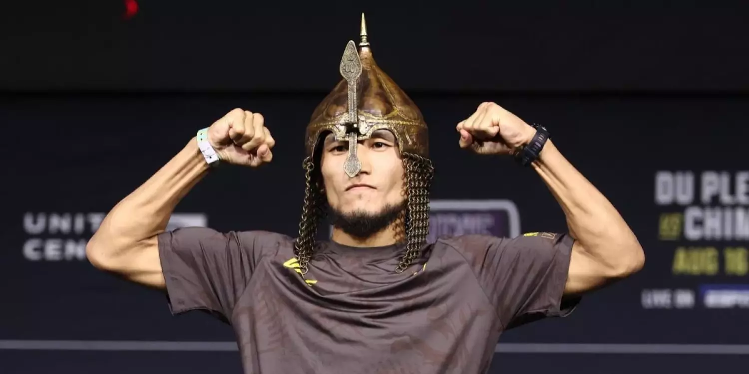 Қазақстандық  Алиби Идрис UFC-де жарқын жеңіспен дебют жасады