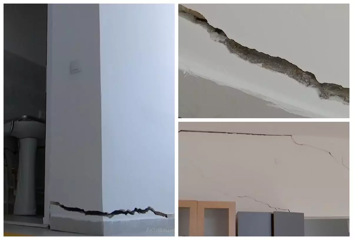 Түркістан облысында 200 миллион теңгеге жуық ақшаға салынған жаңа әкімдік ғимараты қирап жатыр