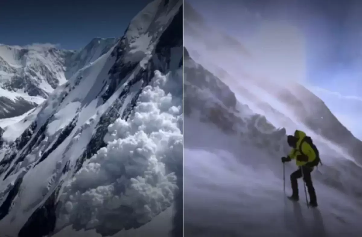 Шымбұлақта көшкін астында қалған ер адам құтқарылды