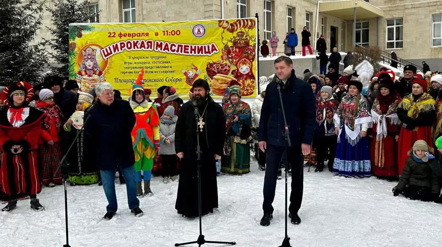 Белорусская диаспора присоединилась к празднованию Масленицы в Астане.