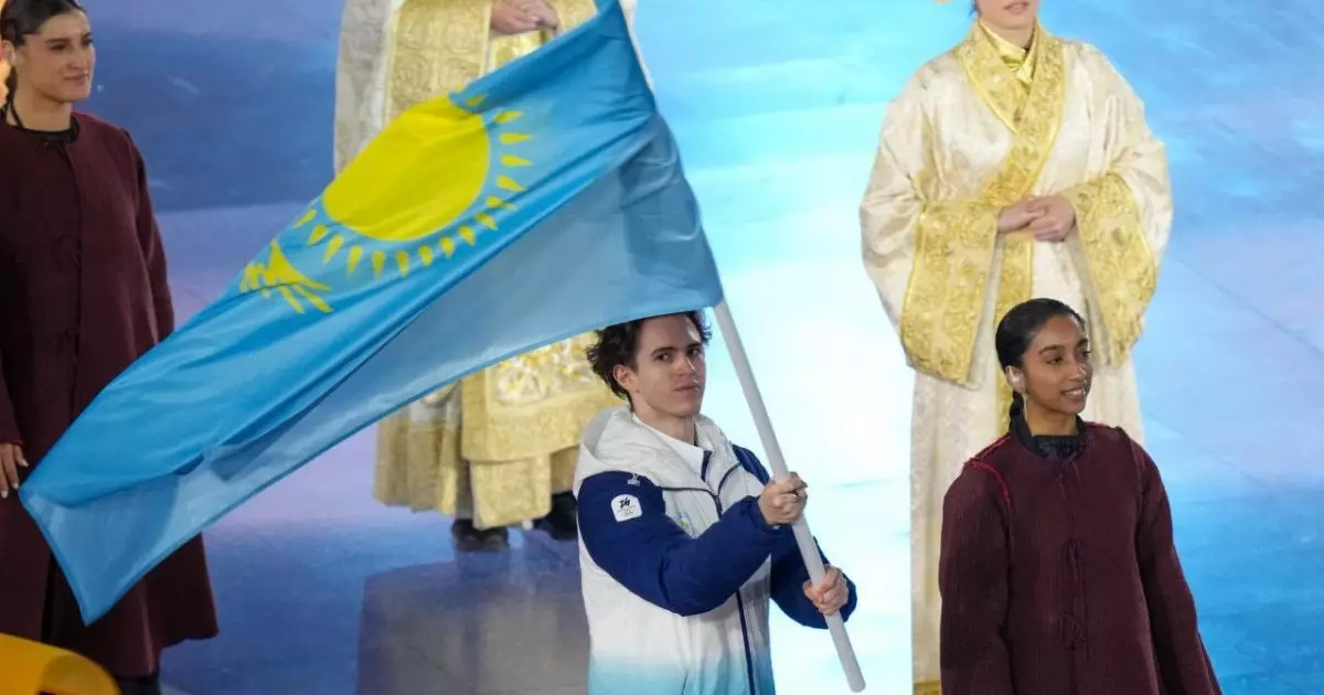  Олимпиада-2026: Михаил Шайдоров жабылу салтанатында Қазақстан туып алып шықты 
