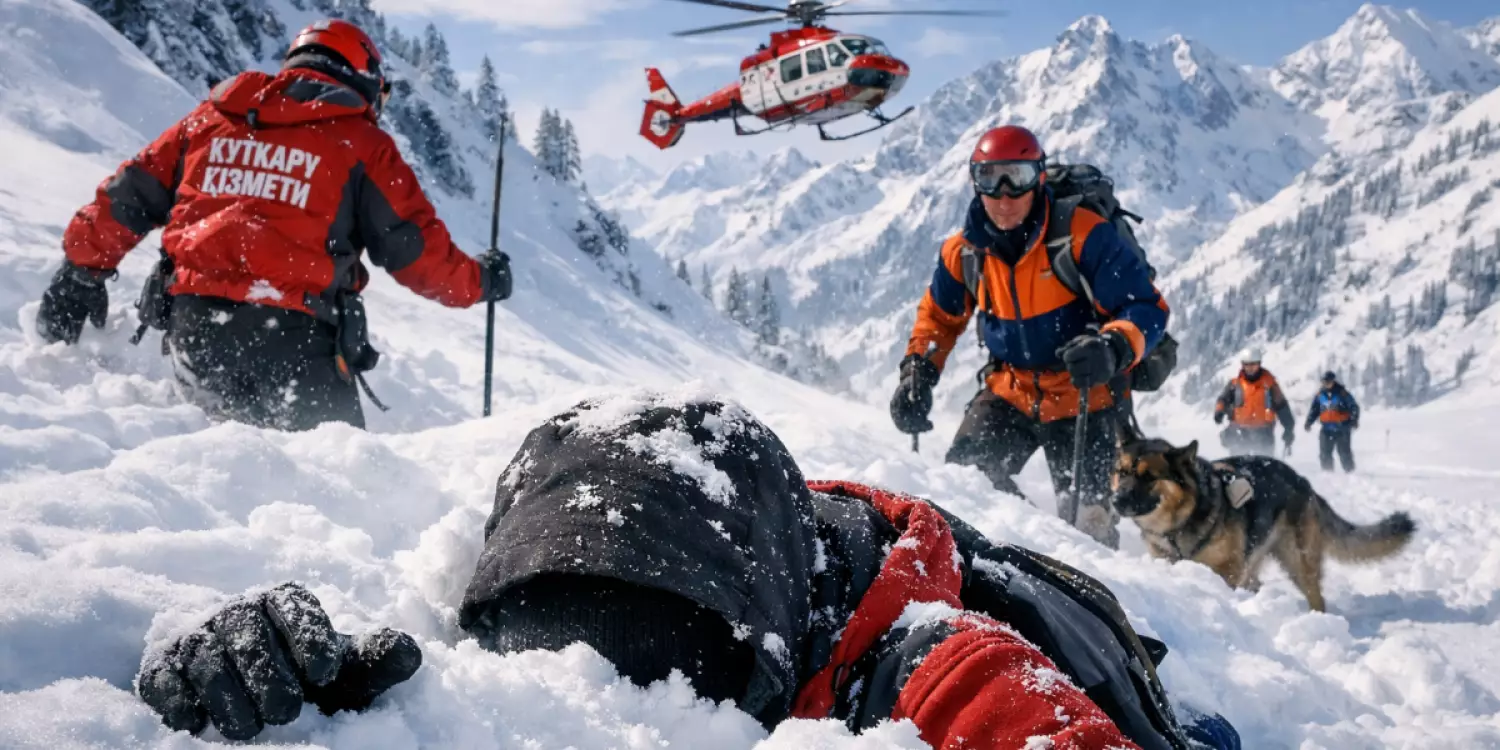 Алматы тауларында турист қаза тапты
