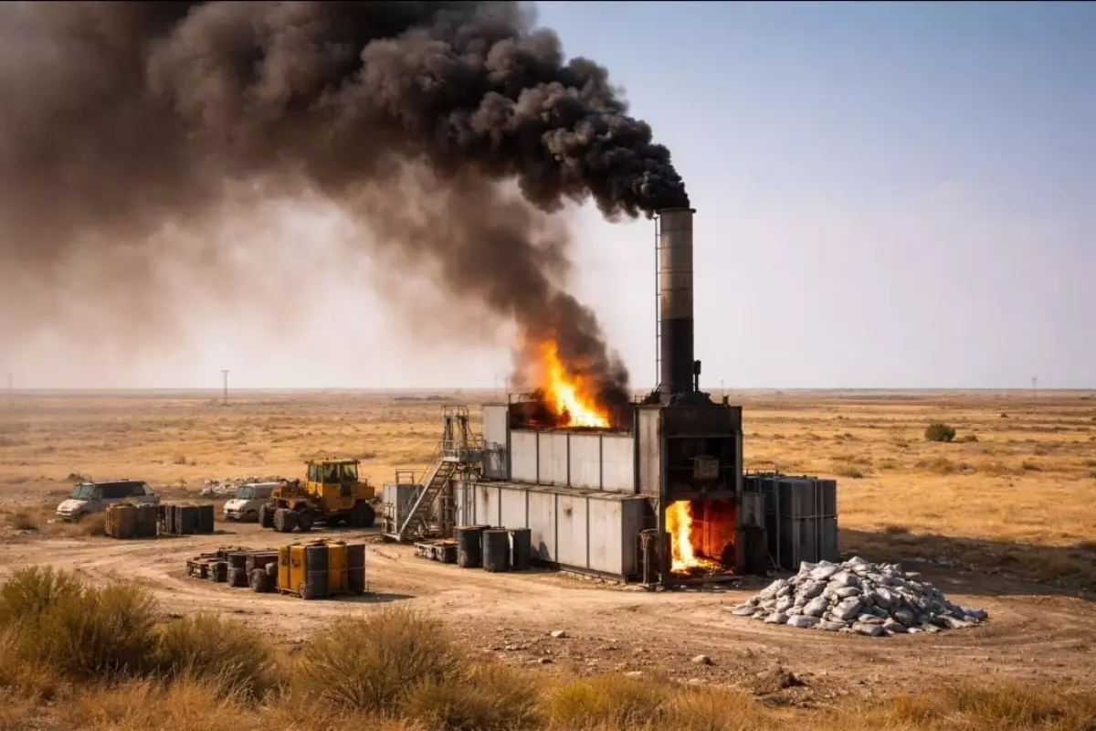 Вонь по нормативу-2: в промзоне Атырау одобрили печь для сжигания отходов