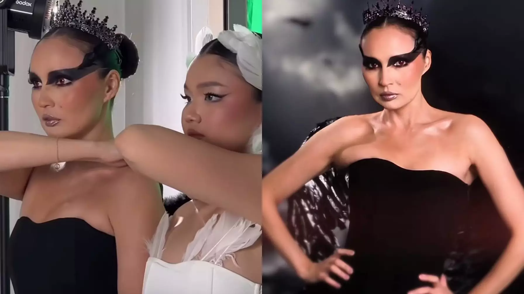 "Түсі суық, жараспайды": Жұлдыз Әбдікәрімова қызымен видео түсіремін деп сынға қалды (ВИДЕО) 