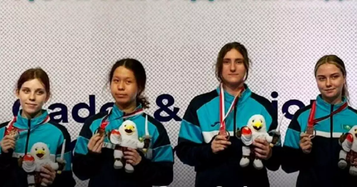  Семсерлесушілер Азия чемпионатында қола жүлде иеленді 