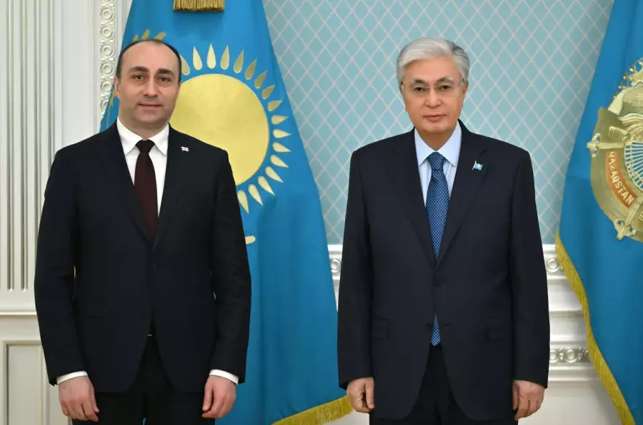 Тоқаев Грузияның ішкі істер министрін қабылдады
