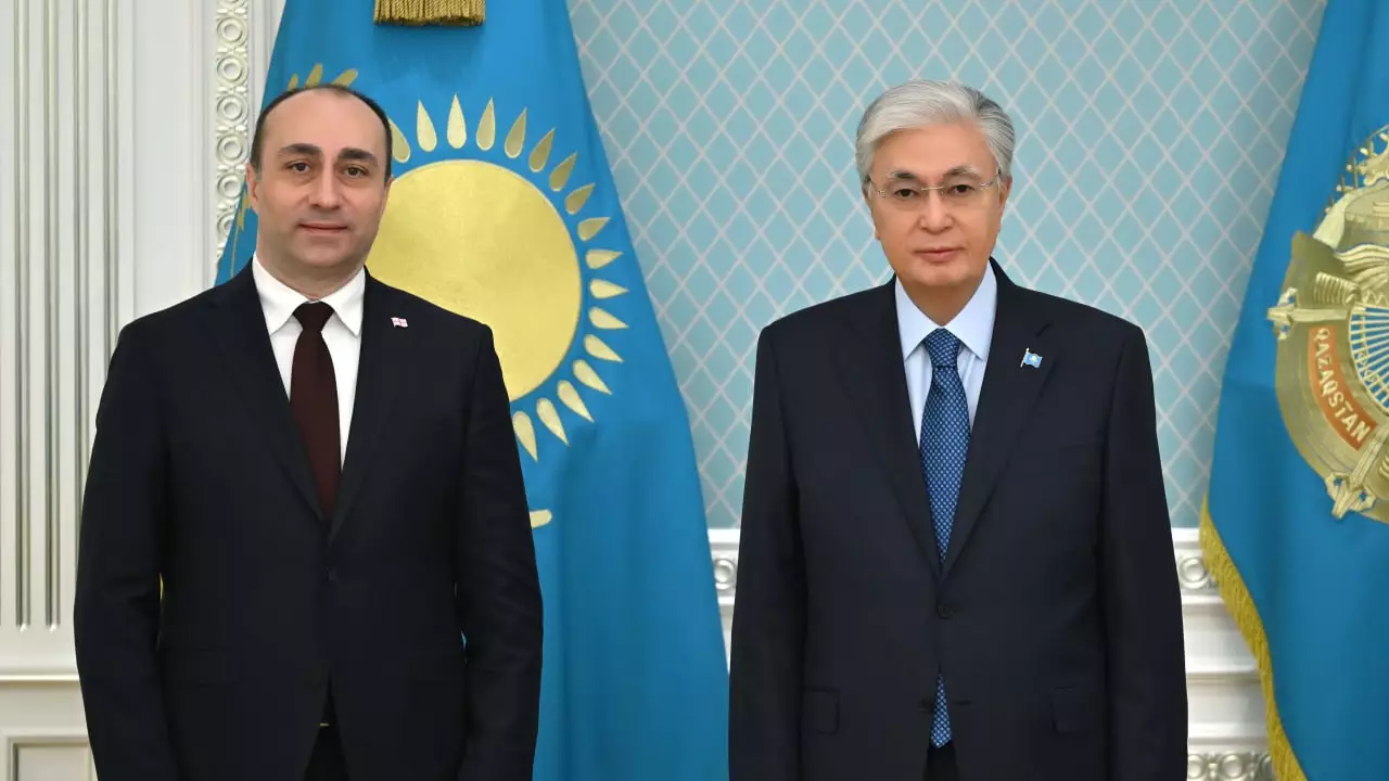 Тоқаев Грузияның Ішкі істер министрін қабылдады
