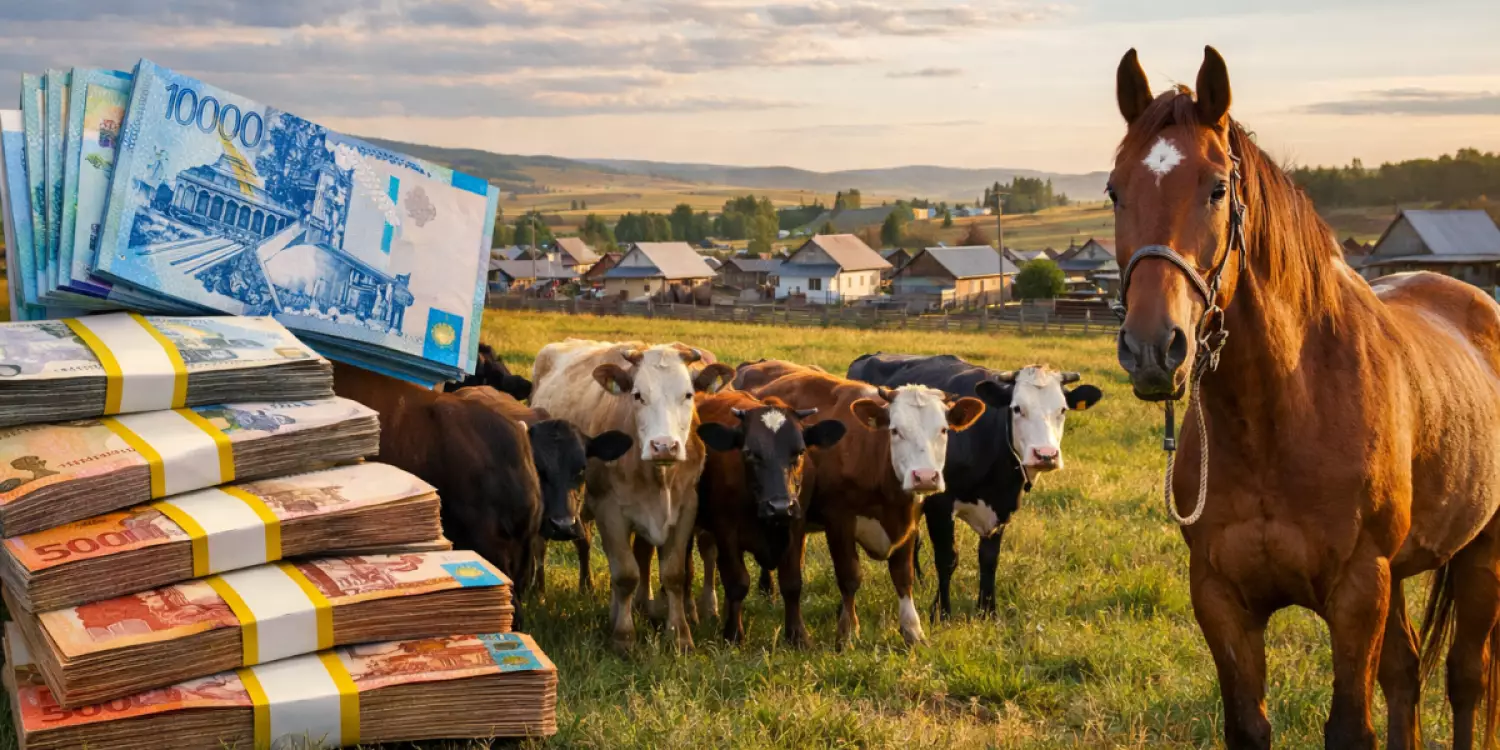 "1,5 миллион теңге, 10 сиыр мен бір жылқы беріледі": әкімдік тұрғындарды ауылға көшуге шақыруда