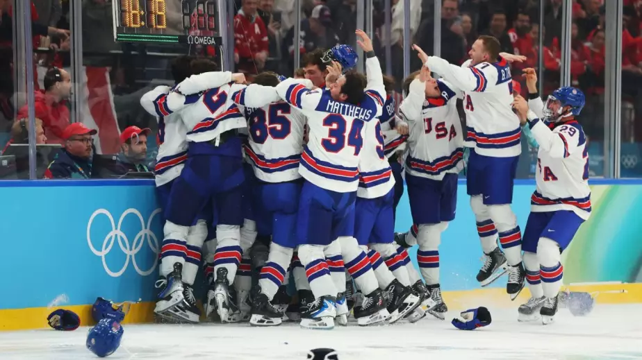 Видео полного матча Канада - США в финале Олимпиады-2026