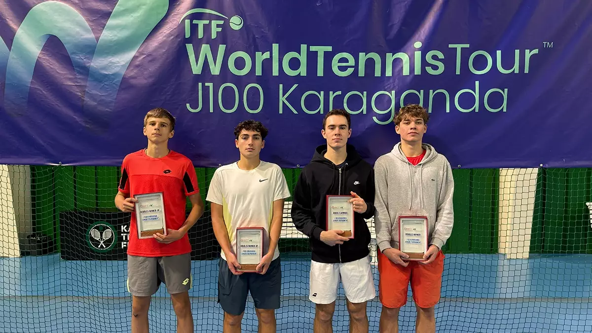 Названы победители турнира ITF J100 Karaganda Open