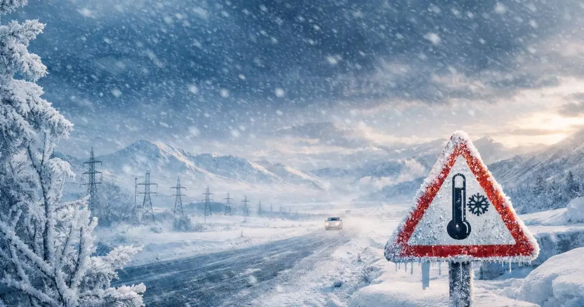  -40°C аяз: Қазақстанға арктикалық суық келе жатыр 