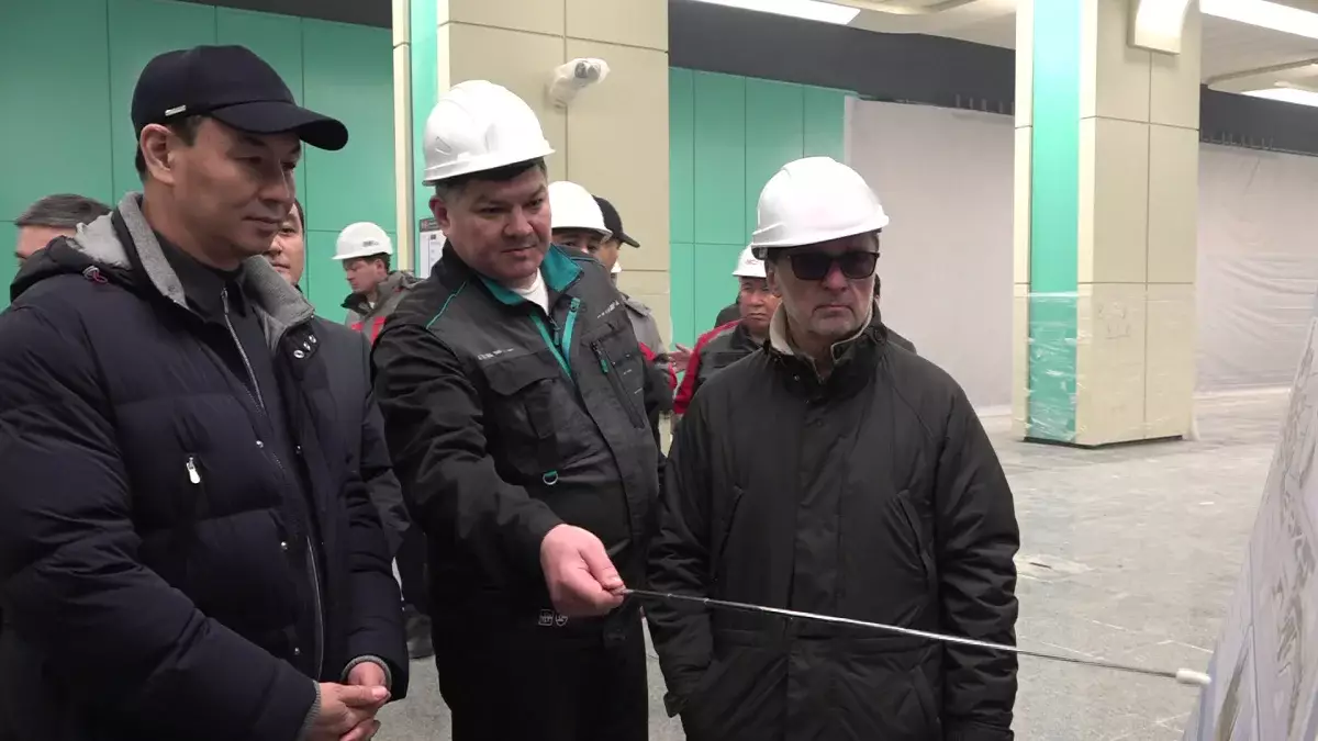 «Қалқаман» метро бекетіндегі құрылыс монтаж жұмыстары қашан аяқталады