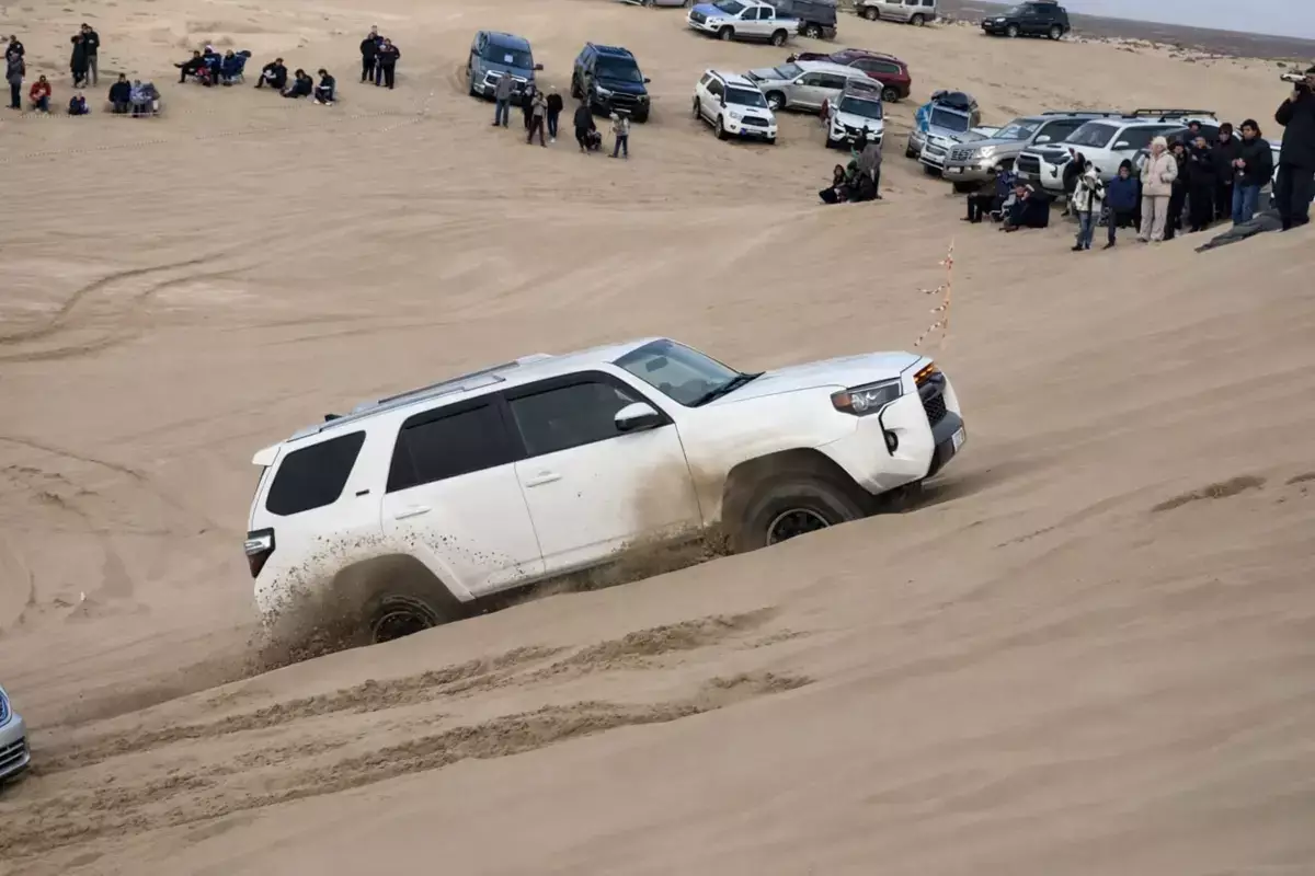 «Битва за бархан»: в Актау прошел турнир по автозаездам на песках - новости на Lada.kz 23.02.2026