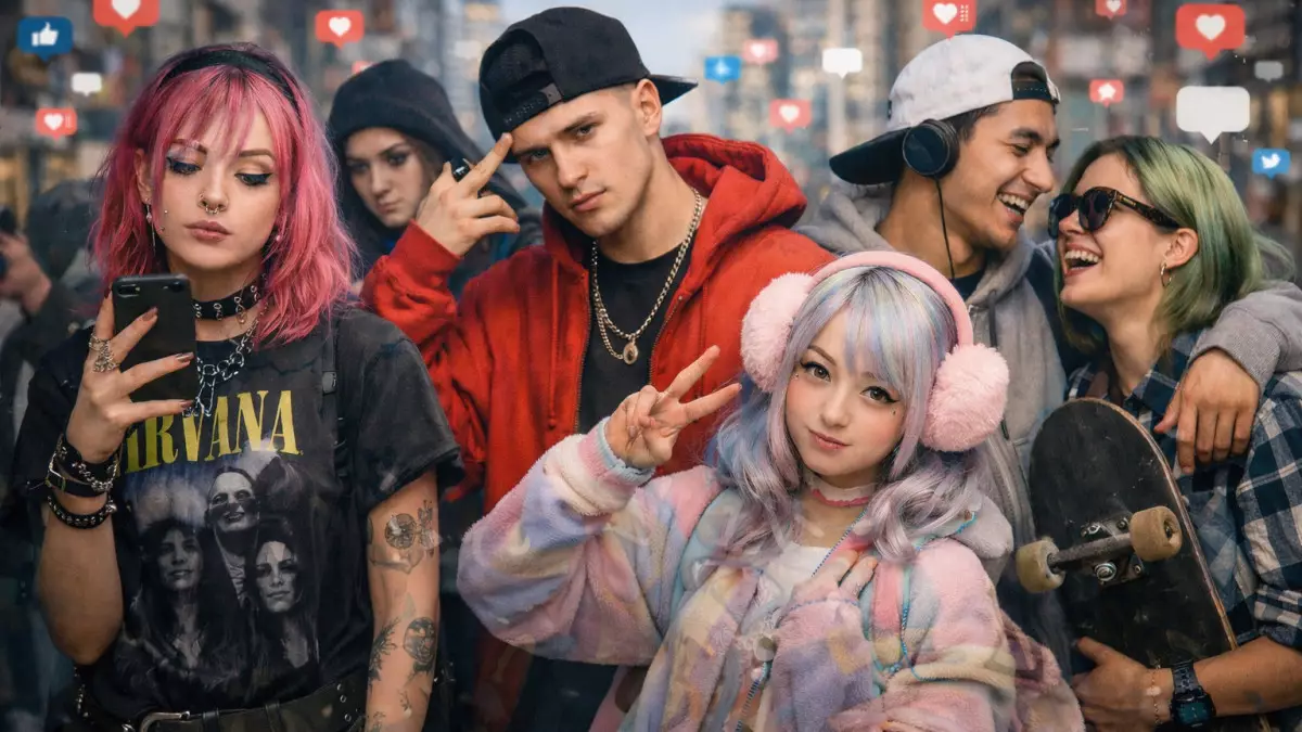 Цифровые маски: как соцсети диктуют зумерам, кем быть