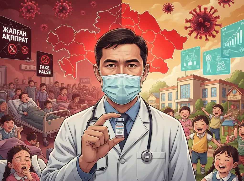 Қазақстандағы қызылша: Біз антиваксерлік қателіктің құнын балалардың денсаулығымен төлеп жатырмыз ба?