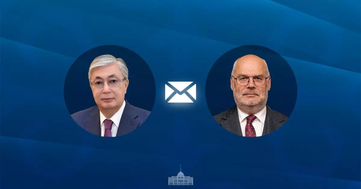  Мемлекет басшысы Эстония президентін құттықтады 