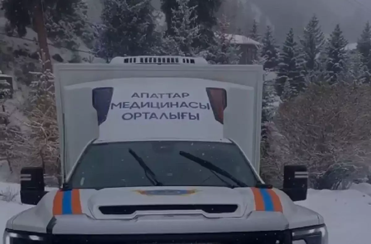 Алматы тауларында құтқарушылар зардап шеккен туристке көмек көрсетті
