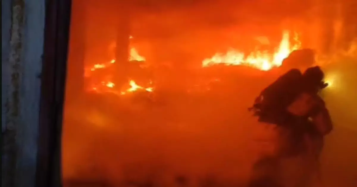  Ақтөбеде құс фабрикасы өртеніп кетті 