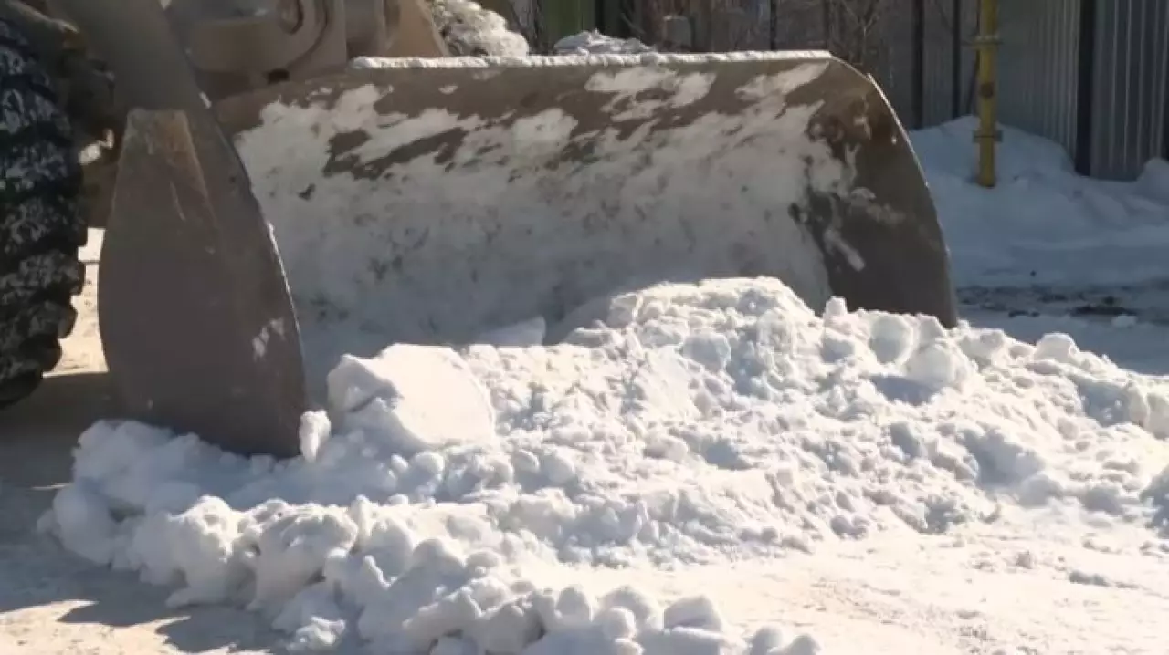 480 тысяч кубометров снега вывезли в Актобе