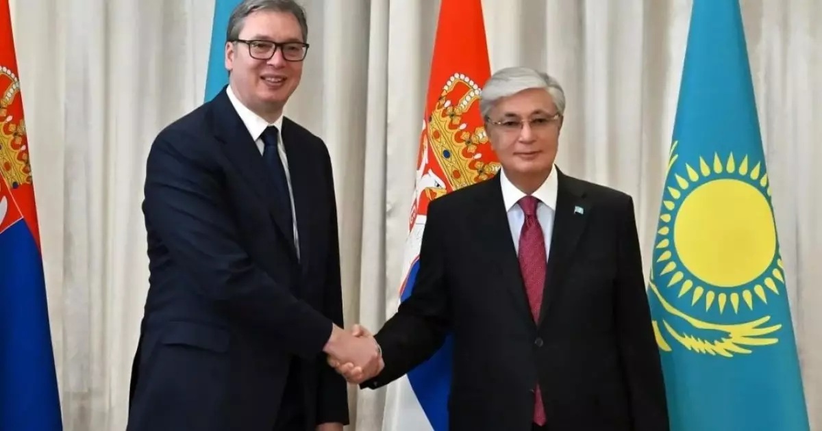  Сербия Президенті Александр Вучич Астанаға ресми сапармен келеді 