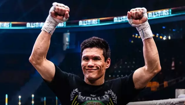 Дана Уайт Олимпиада чемпионы Данияр Елеусіновпен келісімшартқа қол қойды