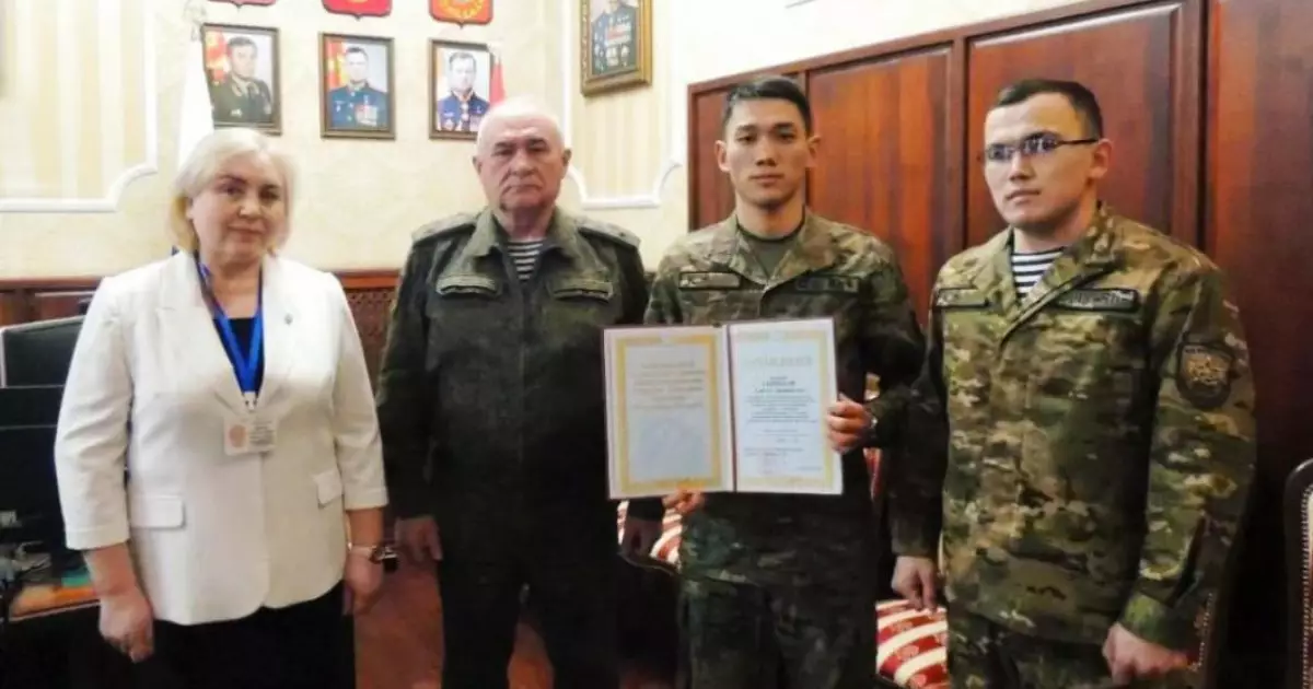  Қазақстандық курсант халықаралық әскери-ғылыми байқауда жеңіске жетті 