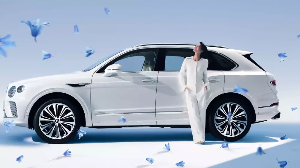 В Bentley создали первый свадебный автомобиль