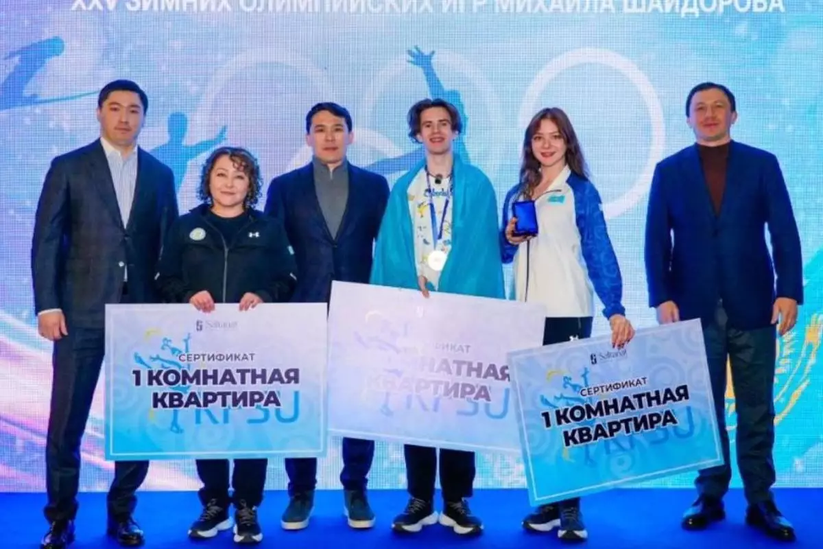 Софья Самоделкина Олимпиада ойындарында 10-орын алғаны үшін Астанадан пәтер сыйға алды