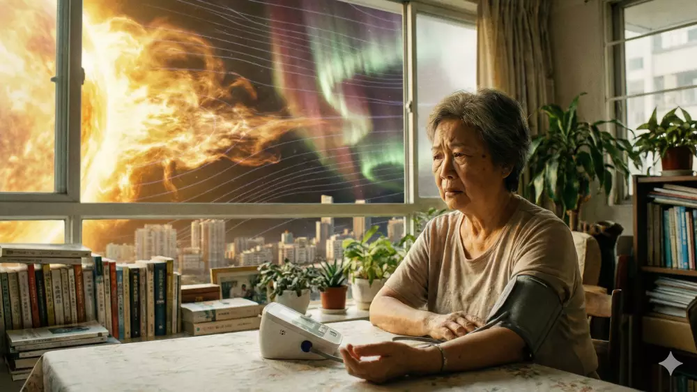 Солнечный ветер и скачки давления: как пережить магнитную бурю