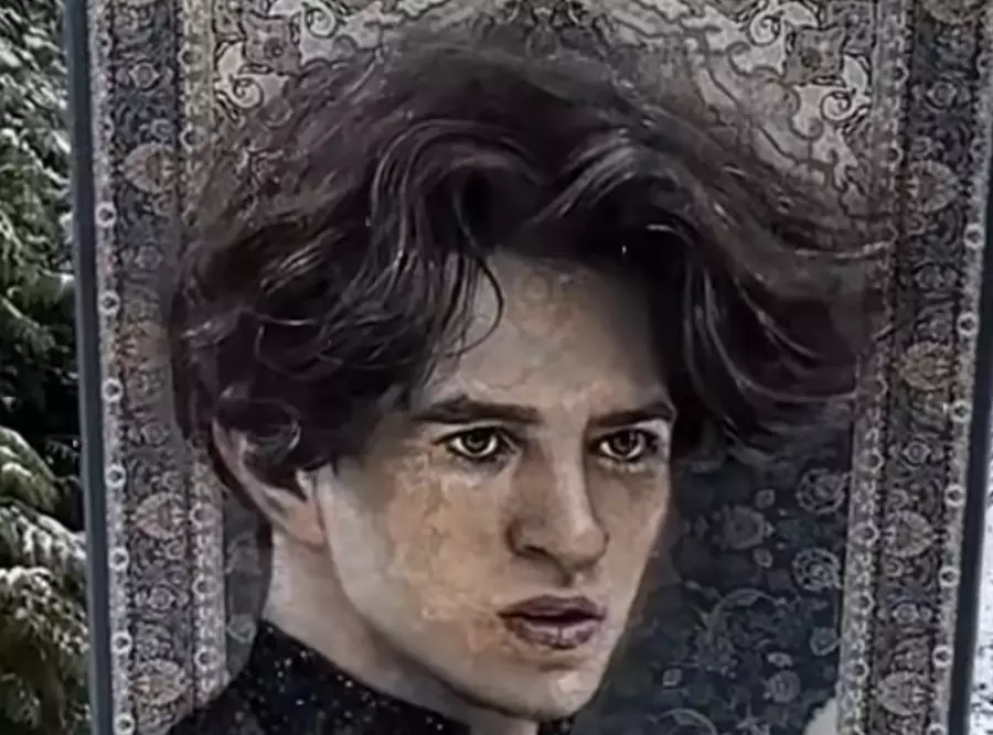 Шайдоровтың портреті: танымал суретші кілемге ерекше тәсілмен сурет салды