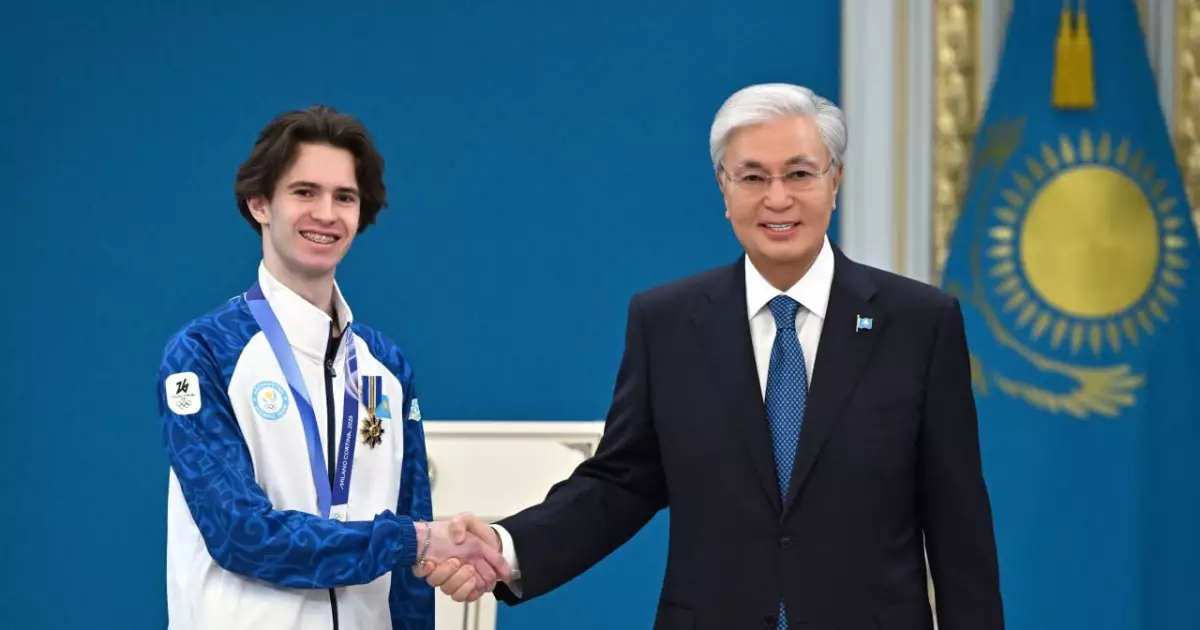   Президент Михаил Шайдоровты ІІ дәрежелі «Барыс» орденімен, бапкерін ІІ дәрежелі «Достық» орденімен марапаттады   