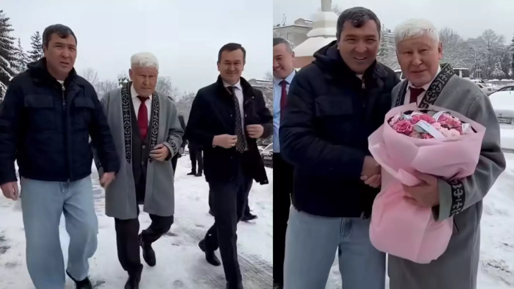 «Ағамызға тосын сый»: Белгілі кәсіпкер Асқар Жұмаділдаевқа ерекше тарту жасады (ВИДЕО)