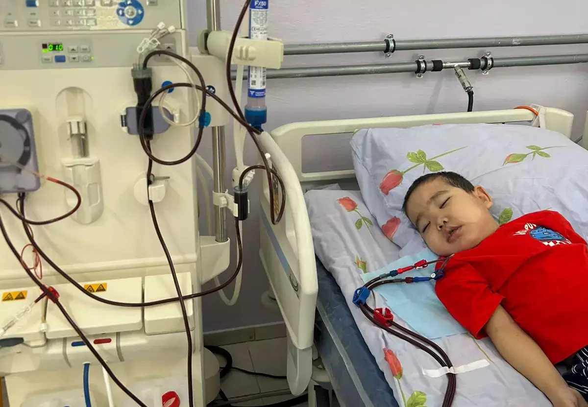 Жителей Мангистау просят помочь собрать на пересадку почки для 5-летнего Ансара 70 000 евро - новости на Lada.kz 25.02.2026