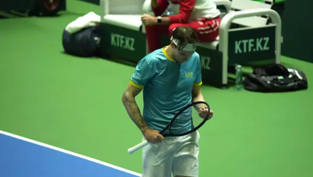 Сенсацией завершился матч первой ракетки Казахстана на турнире за 1,6 миллиарда