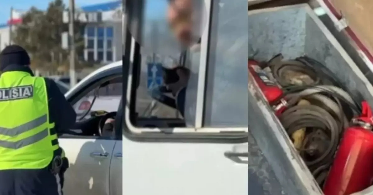  Ақтөбе облысында жалған нөмірмен жолаушы тасымалдаған автобус анықталды 