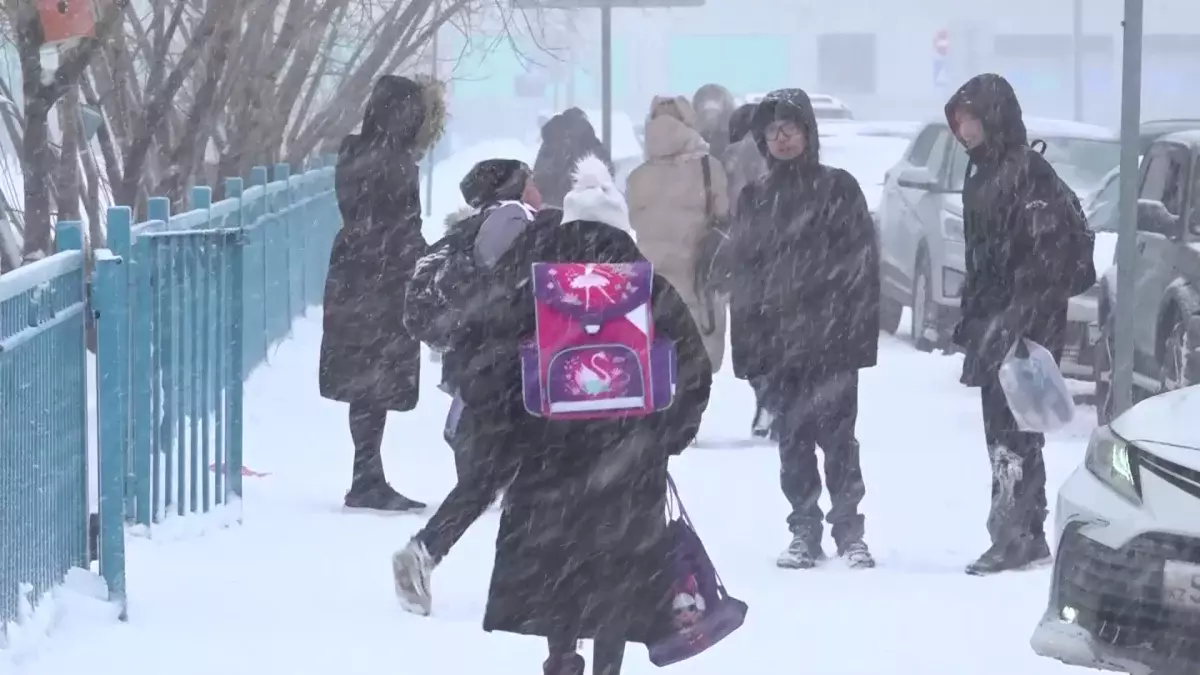 Қолайсыз ауа райы: елімізде 3 өңірде мектеп оқушылары қашықтан оқуға көшірілді