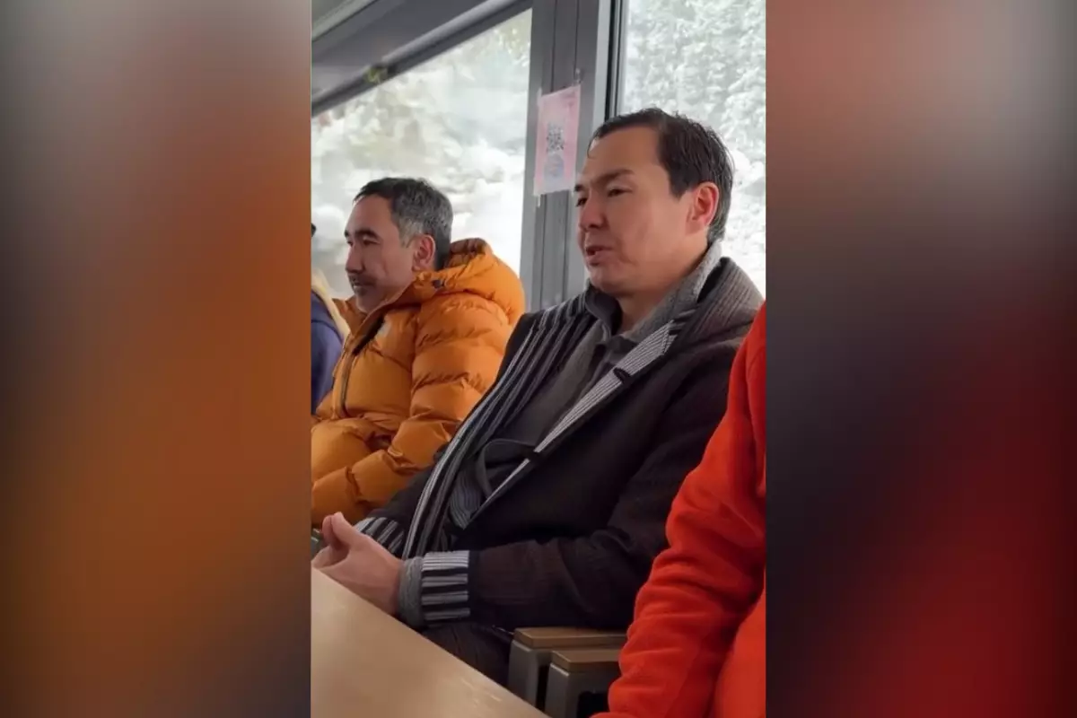 Внук Назарбаева о «вибрациях Бога»: Нурали Алиев провёл встречу в горах Алматы