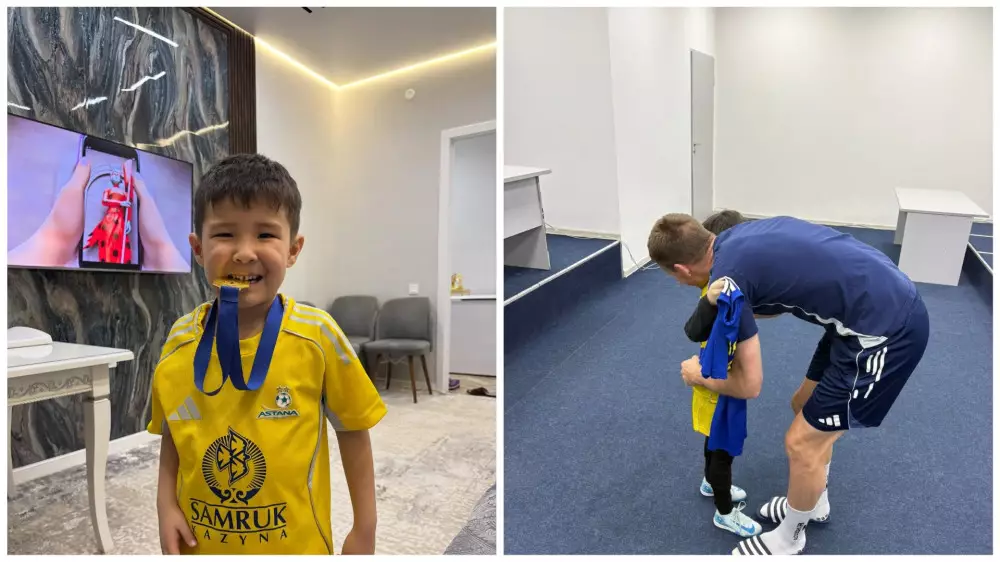 Иностранный футболист исполнил мечту маленького казахстанца: помог Threads