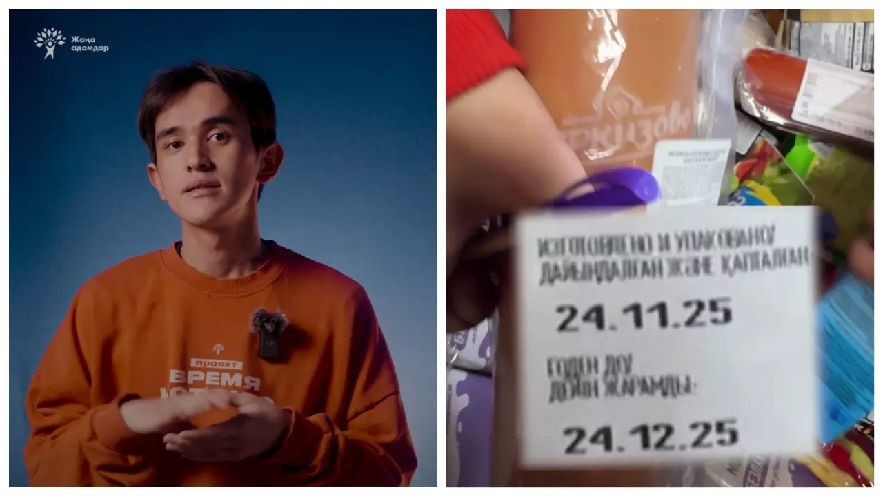 "Жаңа адамдар" Шымкентте жарамсыз өнімдерге қарсы рейд жүргізді