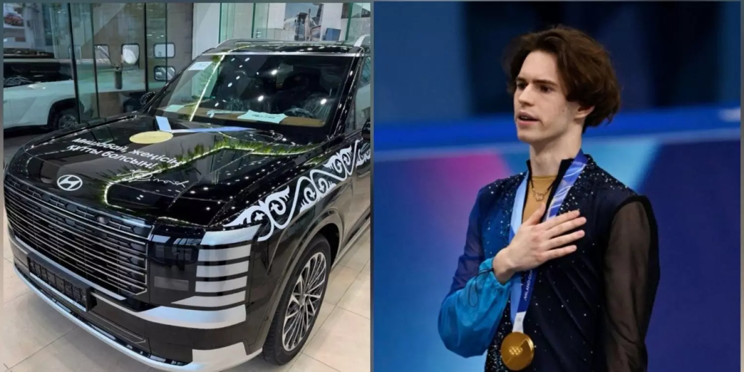 Димаш уәдесінде тұрды: Олимпиада чемпионы Михаил Шайдоровқа Hyundai Palisade табысталды