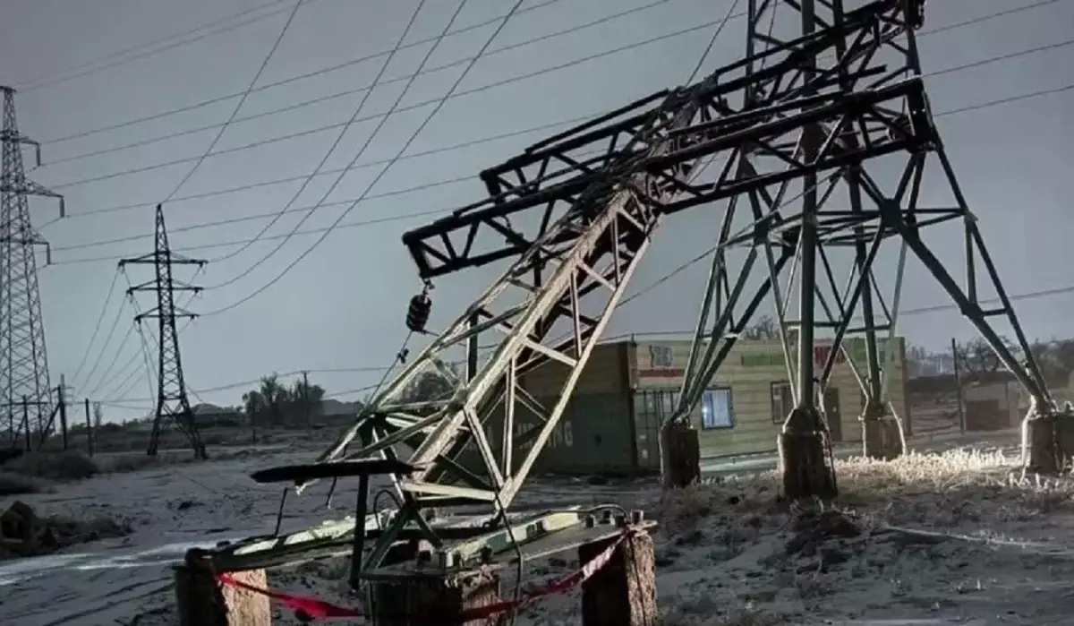 Қолайсыз ауа райы: Қызылорда облысында 10-нан астам елдімекен жарықсыз отыр