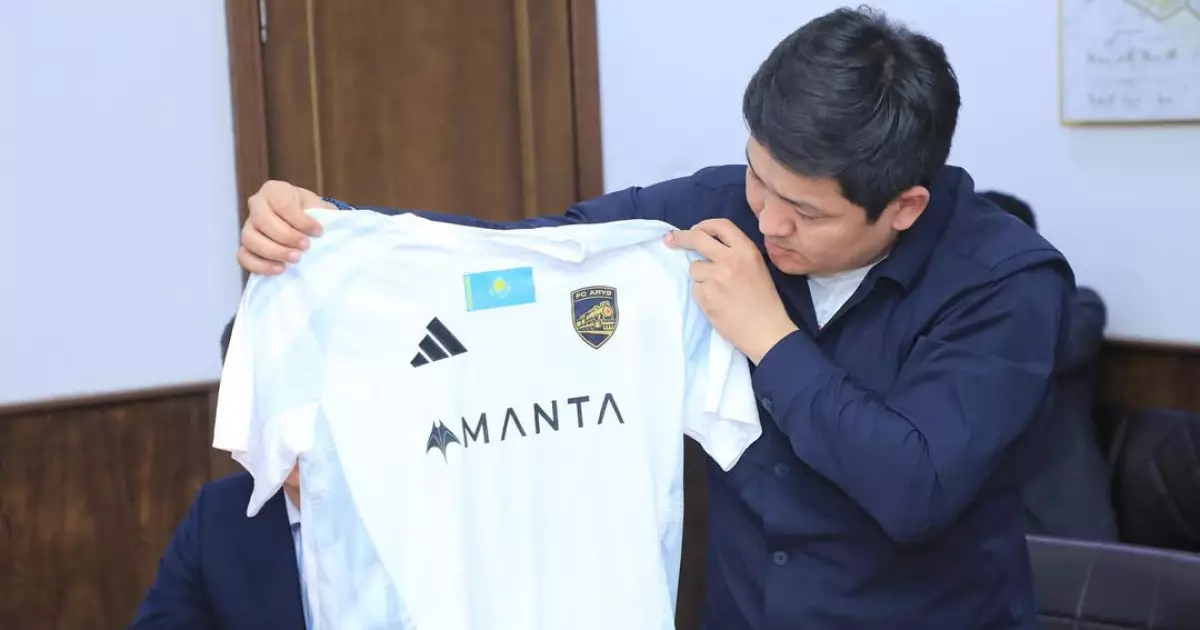  Қазақстанда жаңа футбол клубы ресми түрде таныстырылды 