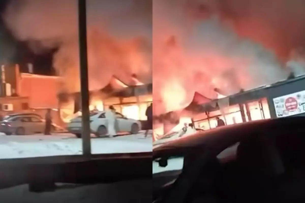 Бірнеше адам қаза тапты: Щучинсктегі дәмханада жойқын жарылыс болды (ВИДЕО)