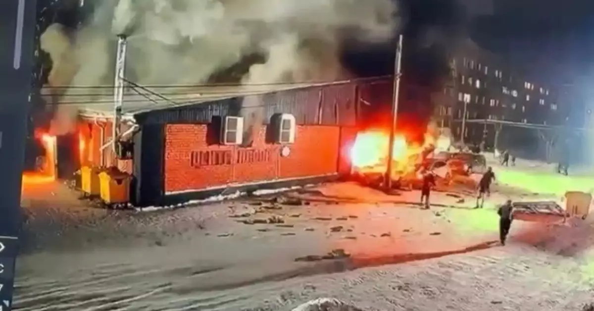  Щучинскіде үлкен жарылыс болды (ВИДЕО) 