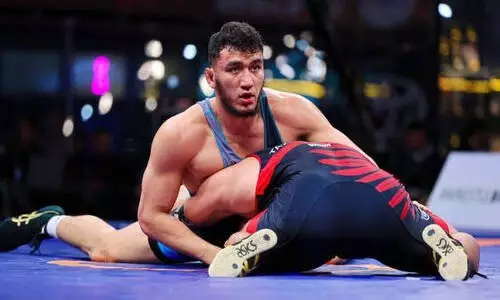 Қазақ балуаны қарсыласын 23 секундта «жаншып» тастады